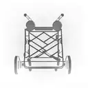 Shopping Cart tattoo design idea