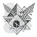 discipline consistency wealth health empathy tattoo design idea