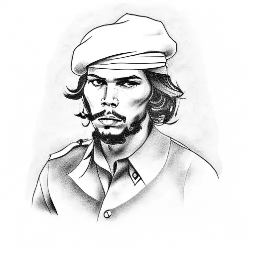 Che Guevara  tattoo design idea