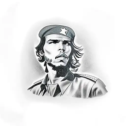 Che Guevara  tattoo design idea