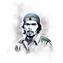 Che Guevara  tattoo design idea