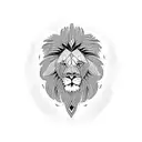 lion rasta  tattoo design idea