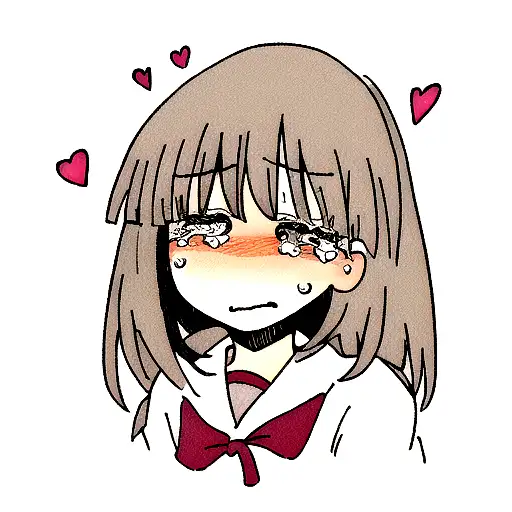 Crying Heart tattoo design idea