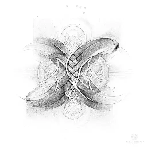 Infinity Symbol tattoo design idea
