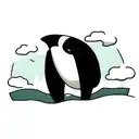 orca tattoo design idea