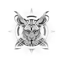 buda tattoo design idea