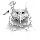 Kayak  tattoo design idea