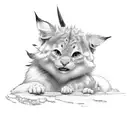 gon and killua  tattoo design idea