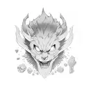 gon and killua  tattoo design idea