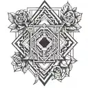 Create a oldschool tattoo with the name Barry Dale in it. Its 3 or 4 inch tattoo for my left shin.  tattoo design idea