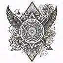 Create a oldschool tattoo with the name Barry Dale in it. Its 3 or 4 inch tattoo for my left shin.  tattoo design idea