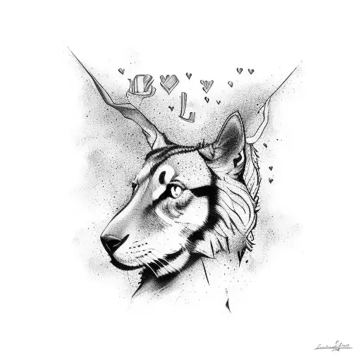 j. cole's song love yourz  tattoo design idea