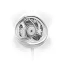 mandalla wrist tranquil and new start  tattoo design idea