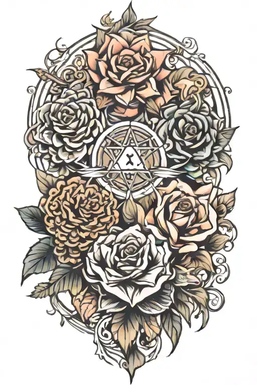trio tattoes tattoo design idea