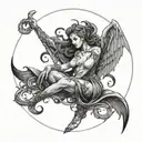 lilith full body tattoo design idea