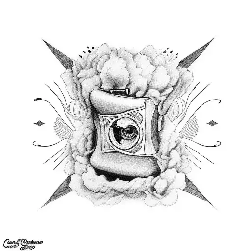 some draw about the song Caroline says from lou reed tattoo design idea