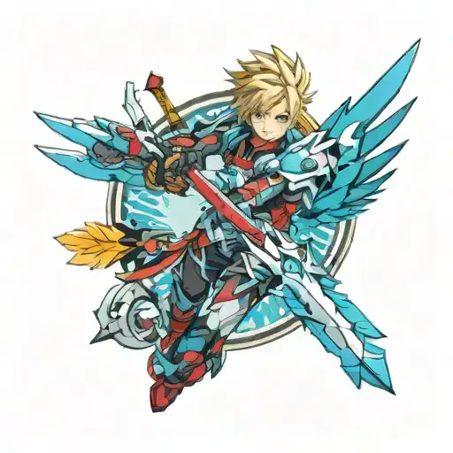 Xenoblade tattoo design idea