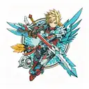 Xenoblade tattoo design idea
