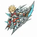 Xenoblade tattoo design idea