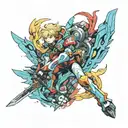 Xenoblade tattoo design idea
