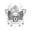 dedicado a mi abuelo  tattoo design idea