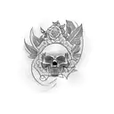 dedicado a mi abuelo  tattoo design idea