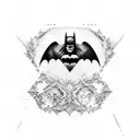 Batman  tattoo design idea