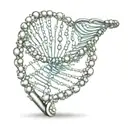 An Elixir of Helix DNA structure tattoo design idea