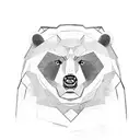 communist bear  tattoo design idea