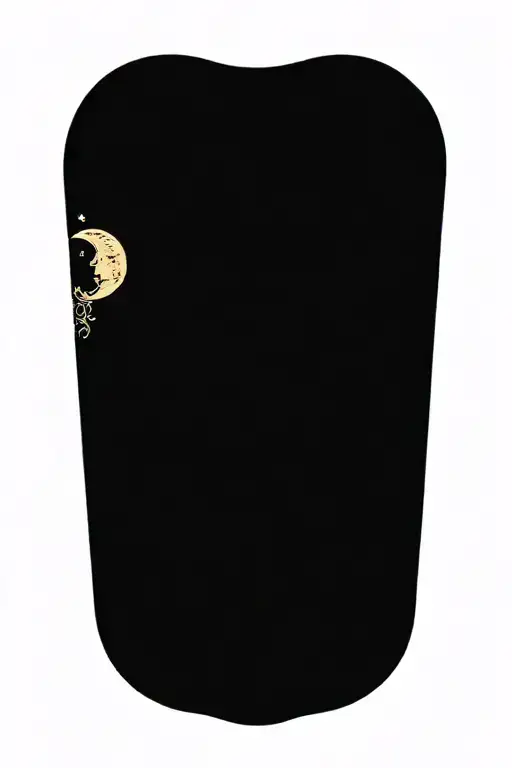 leo capricorn love you to the moon surrounded tattoo design idea