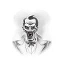 dracula tattoo design idea