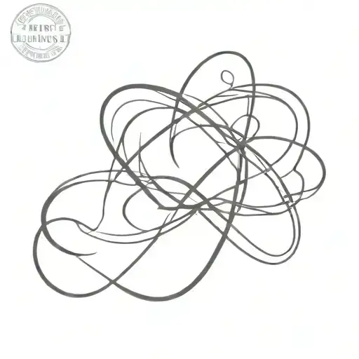 infinity simbol tattoo design idea