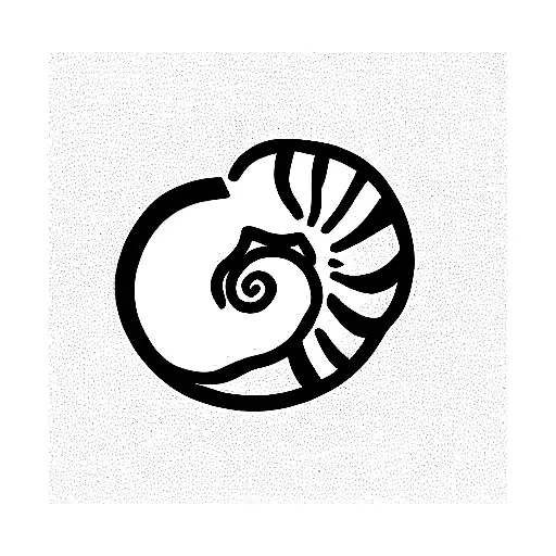snail tattoo design idea