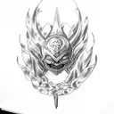 Berserk guts tattoo design idea