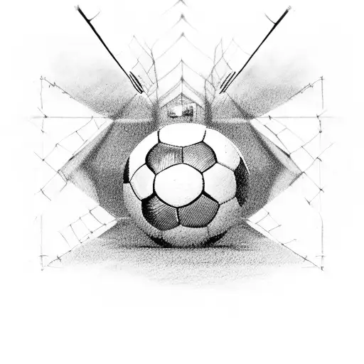 A Juventus football player in a gym setting, representing dedication and passion for the sport tattoo design idea