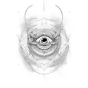 Ophanim tattoo design idea