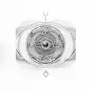 Ophanim tattoo design idea