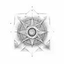 Ophanim tattoo design idea