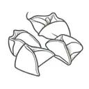 Fortune cookie tattoo design idea