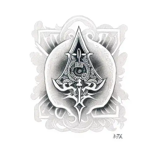 Ace of Spades tattoo design idea