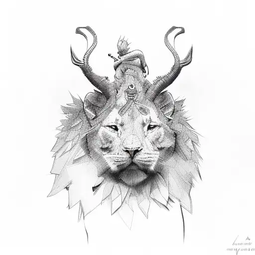 mic with hands tattoo design idea