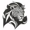 leo tattoo design idea