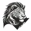 leo tattoo design idea