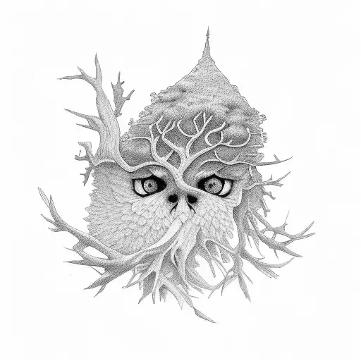 Juniper branch  tattoo design idea