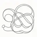 224 Infinity Symbol made tattoo design idea