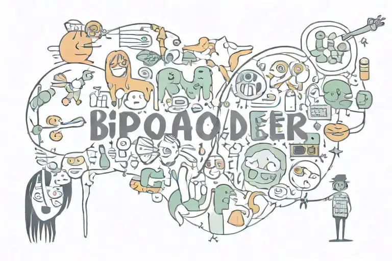bipolar disorder tattoo design idea