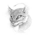 sakuna tattoo design idea