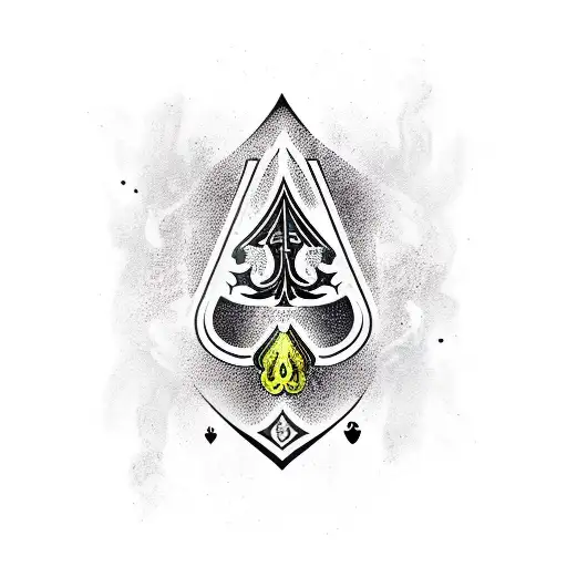 Ace of Spades tattoo design idea