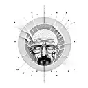 Walter white tattoo design idea