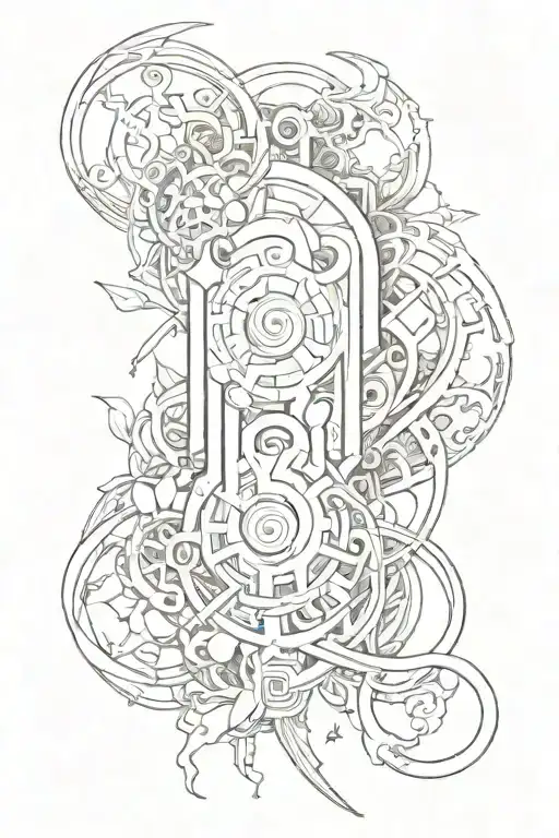 Medium sized inner forearm tattoo tattoo design idea